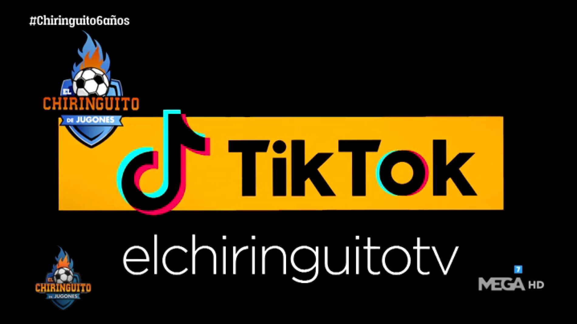 &iexcl;NACE LA CUENTA DE TIK TOK de 'El Chiringuito'!