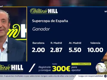 Josep te trae la mejor oferta de registro para que apuestes con William Hill Josep te trae la mejor oferta de registro para que apuestes con William Hill
