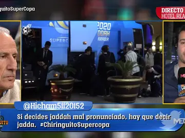 Juanfe Sanz, desde Jeddah: "En el vestuario del Real Madrid van a 'muerte' a por la Supercopa" Juanfe Sanz, desde Jeddah: "En el vestuario del Real Madrid van a 'muerte' a por la Supercopa"