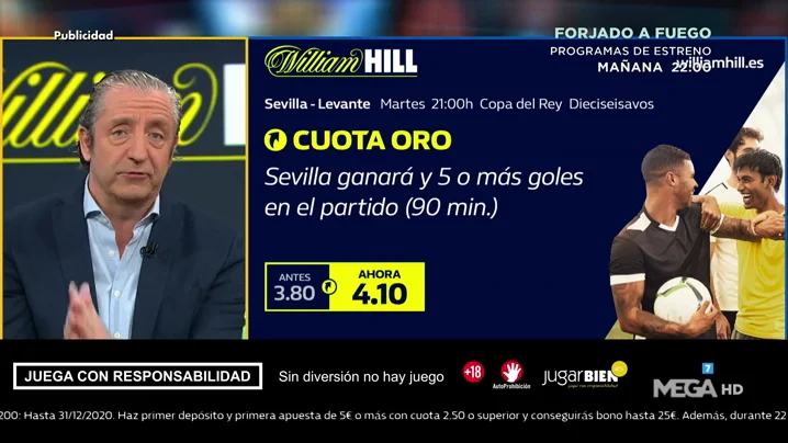 Josep te trae la mejor oferta de registro para que apuestes con William Hill