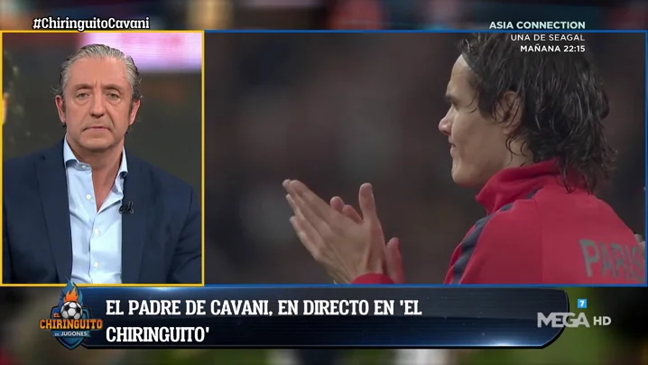 Luis Cavani, padre de Edinson: "Tiene ganas de irse porque necesita jugar"