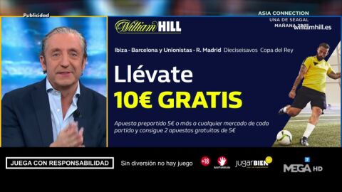  Josep te trae la mejor oferta de registro para que apuestes con William Hill