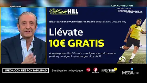 Josep te trae la mejor oferta de registro para que apuestes con William Hill Josep te trae la mejor oferta de registro para que apuestes con William Hill