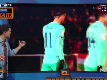 Las imágenes de la no celebración de Bale en su gol