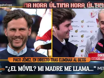 La divertidísima conversación entre Paco Jémez y Capi La divertidísima conversación entre Paco Jémez y Capi