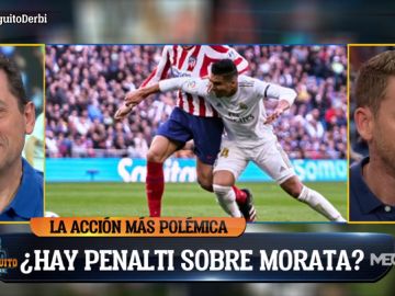 ¿Es penalti de Casemiro a Morata? Los tertulianos 'se mojan'