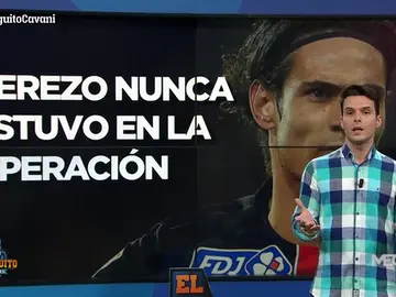 Diego Plaza: "Al entorno de Cavani le sorprende que hable Cerezo porque nunca estuvo en la operación" Diego Plaza: "Al entorno de Cavani le sorprende que hable Cerezo porque nunca estuvo en la operación"