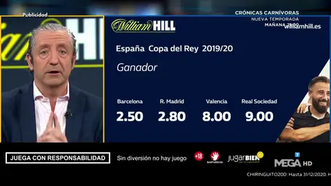 Josep te trae la mejor oferta de registro para que apuestes con William Hill Josep te trae la mejor oferta de registro para que apuestes con William Hill