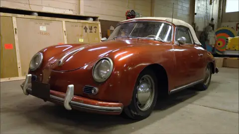 Un Porche de 1959 Cazatesoros