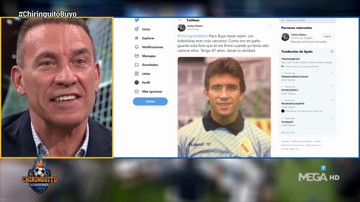 Paco Buyo recibe los mensajes más emocionantes de sus fanáticos Paco Buyo recibe los mensajes más emocionantes de sus fanáticos
