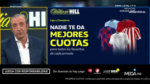 Josep te trae la mejor oferta de registro para que apuestes con William Hill Josep te trae la mejor oferta de registro para que apuestes con William Hill