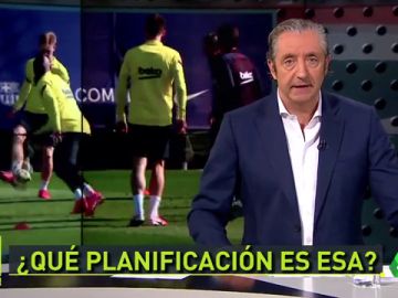 Josep Pedrerol: "El Barça tiene menos de 10 millones para fichar un '9'. ¿Os parece normal?"