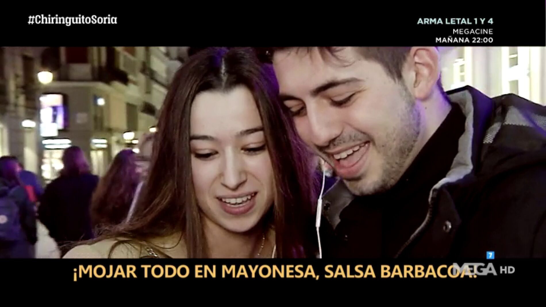 El hit de Crist&oacute;bal Soria, interpretado en las calles de Madrid