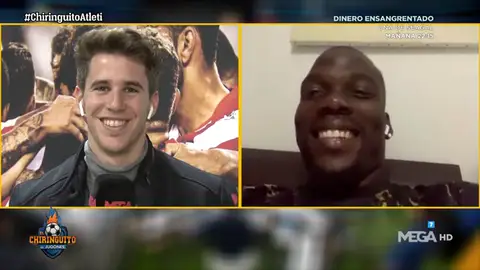 La afición del Atleti se acuerda de Mathias Pogba tras ganar al Liverpool La afición del Atleti se acuerda de Mathias Pogba tras ganar al Liverpool