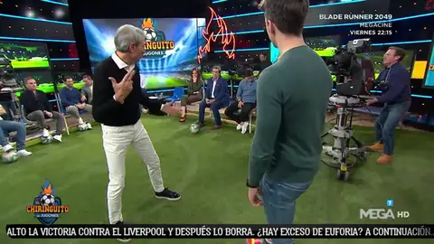 Lobo Carrasco explica cómo se defiende a un rival en función de su pierna buena Lobo Carrasco explica cómo se defiende a un rival en función de su pierna buena