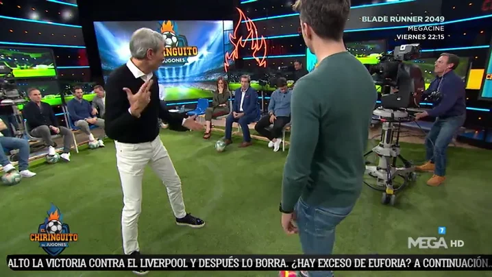 Lobo Carrasco explica c&oacute;mo se defiende a un rival en funci&oacute;n de su pierna buena
