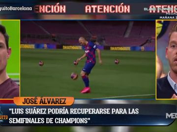 José Álvarez: "El vestuario del Barça ve bien la llegada de Braithwaite"