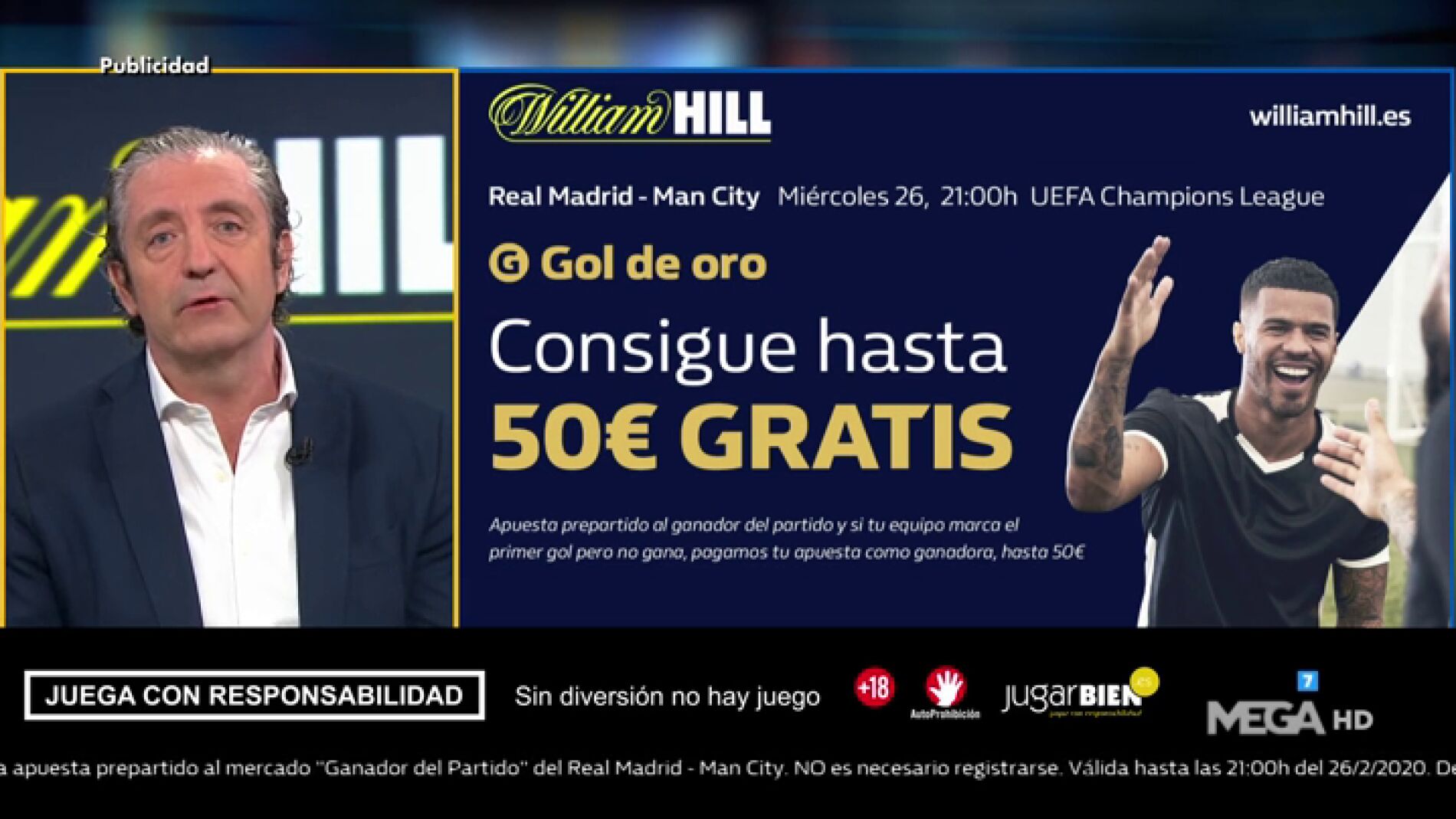Josep te trae la mejor oferta de registro para que apuestes con William Hill