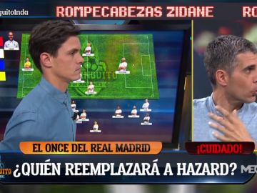 Los tertulianos intentan adivinar el once que sacará Zidane ante el Manchester City