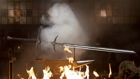 El montante Forjado a fuego