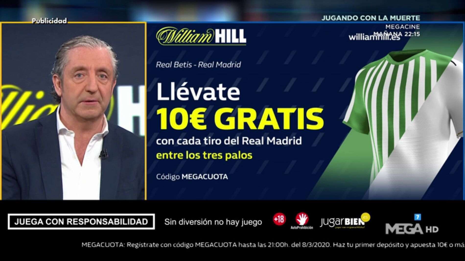 Josep te trae la mejor oferta de registro para que apuestes con William Hill