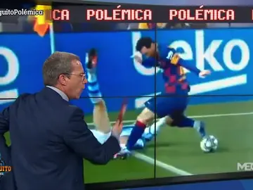 ¿Debió ser expulsado Messi por este pisotón? ¿Debió ser expulsado Messi por este pisotón?