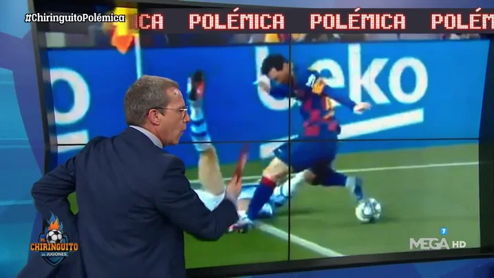 ¿Debió ser expulsado Messi por este pisotón? ¿Debió ser expulsado Messi por este pisotón?
