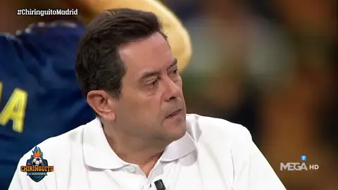 Tomás Roncero da la cara tras la derrota del Real Madrid Tomás Roncero da la cara tras la derrota del Real Madrid