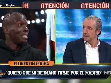 Florentin Pogba: "Quiero que mi hermano fiche por el Madrid" Florentin Pogba: "Quiero que mi hermano fiche por el Madrid"