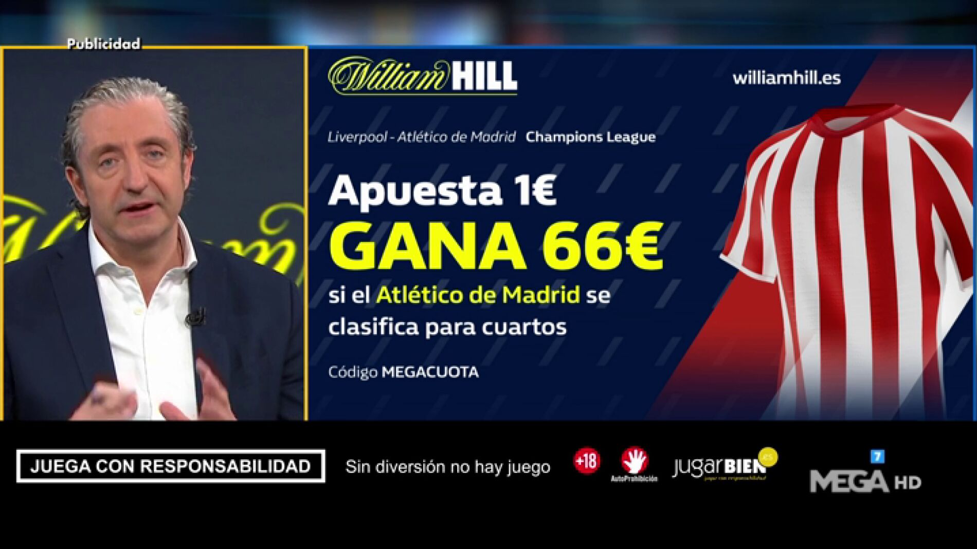 Josep te trae la mejor oferta de registro para que apuestes con William Hill