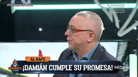 Damián cumple su promesa… ¡y se rapa el pelo! Damián cumple su promesa… ¡y se rapa el pelo!