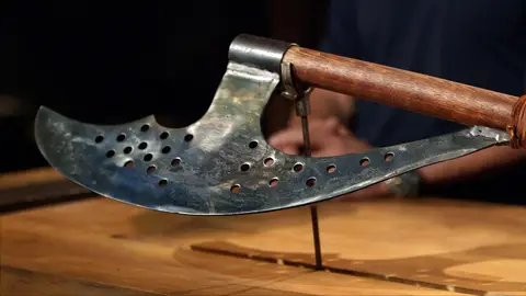 El bardiche Forjado a fuego