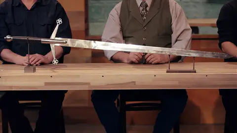 Espada Claymore Forjado a fuego