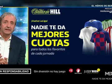 Josep te trae las mejores cuotas para que apuestes con William Hill Josep te trae las mejores cuotas para que apuestes con William Hill