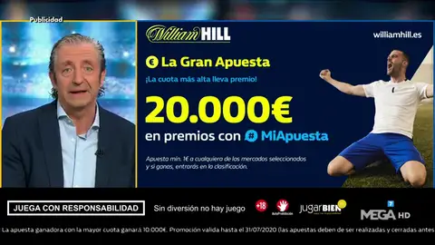 Josep te trae la mejor oferta de registro para que apuestes con William Hill Josep te trae la mejor oferta de registro para que apuestes con William Hill