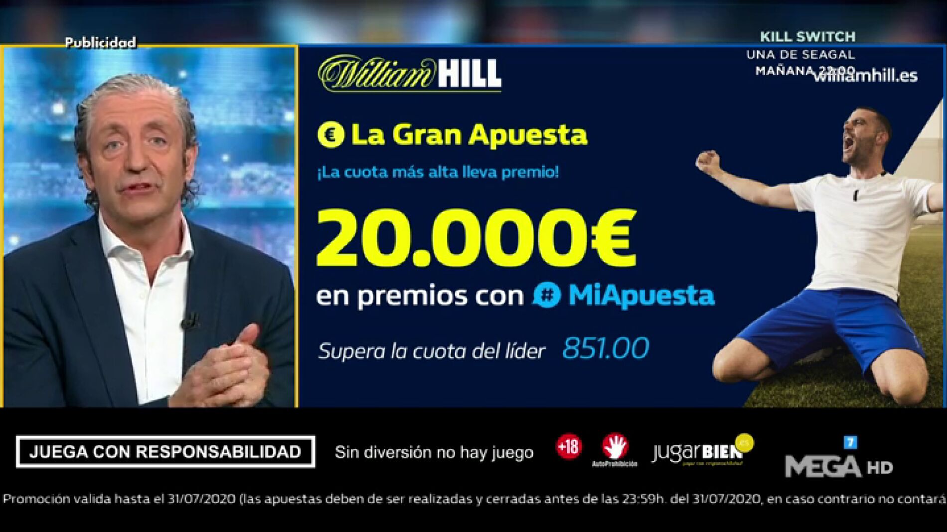 Josep te trae la mejor oferta de registro para que apuestes con William Hill