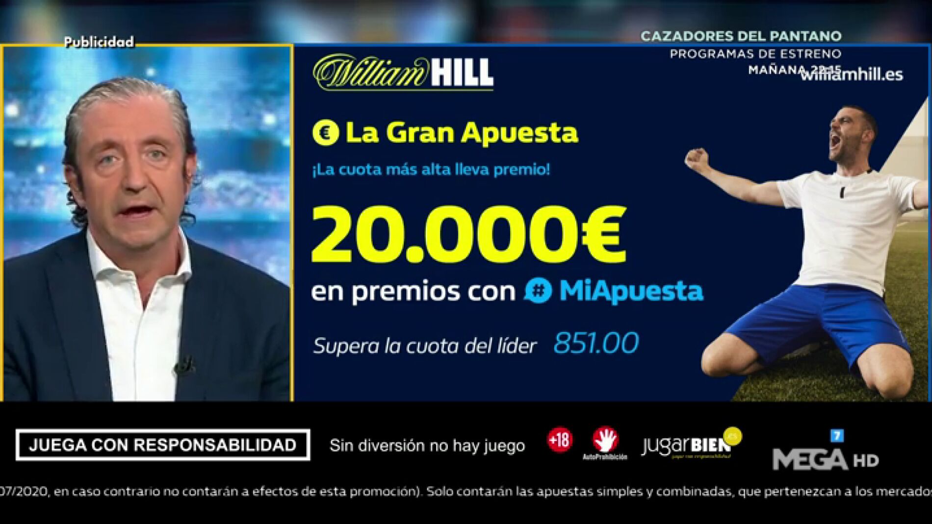 Josep te trae la mejor oferta de registro para que apuestes con William Hill