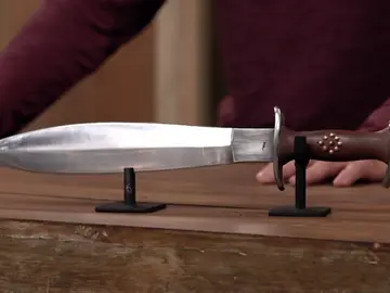 La daga 'smash' la más dura de forjar La daga 'smash' la más dura de forjar