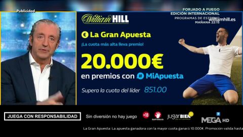 Josep te trae la mejor oferta de registro para que apuestes con William Hill