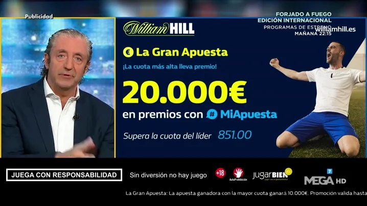 Josep te trae la mejor oferta de registro para que apuestes con William Hill Josep te trae la mejor oferta de registro para que apuestes con William Hill