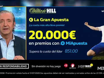 Josep te trae la mejor oferta de registro para que apuestes con William Hill Josep te trae la mejor oferta de registro para que apuestes con William Hill