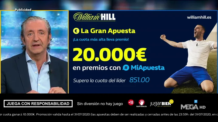 Josep te trae la mejor oferta de registro para que apuestes con William Hill Josep te trae la mejor oferta de registro para que apuestes con William Hill