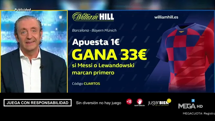 Josep te trae la mejor oferta de registro para que apuestes con William Hill Josep te trae la mejor oferta de registro para que apuestes con William Hill