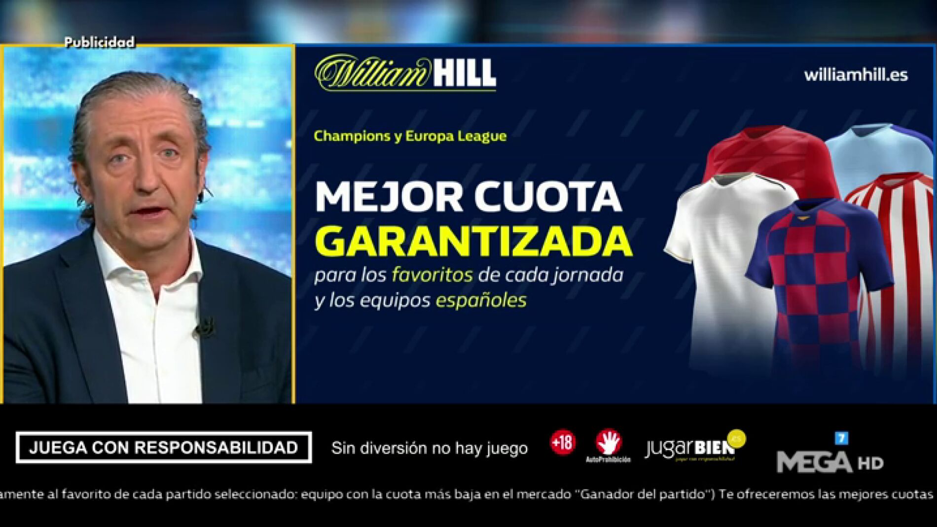 Josep te trae la mejor oferta de registro para que apuestes con William Hill
