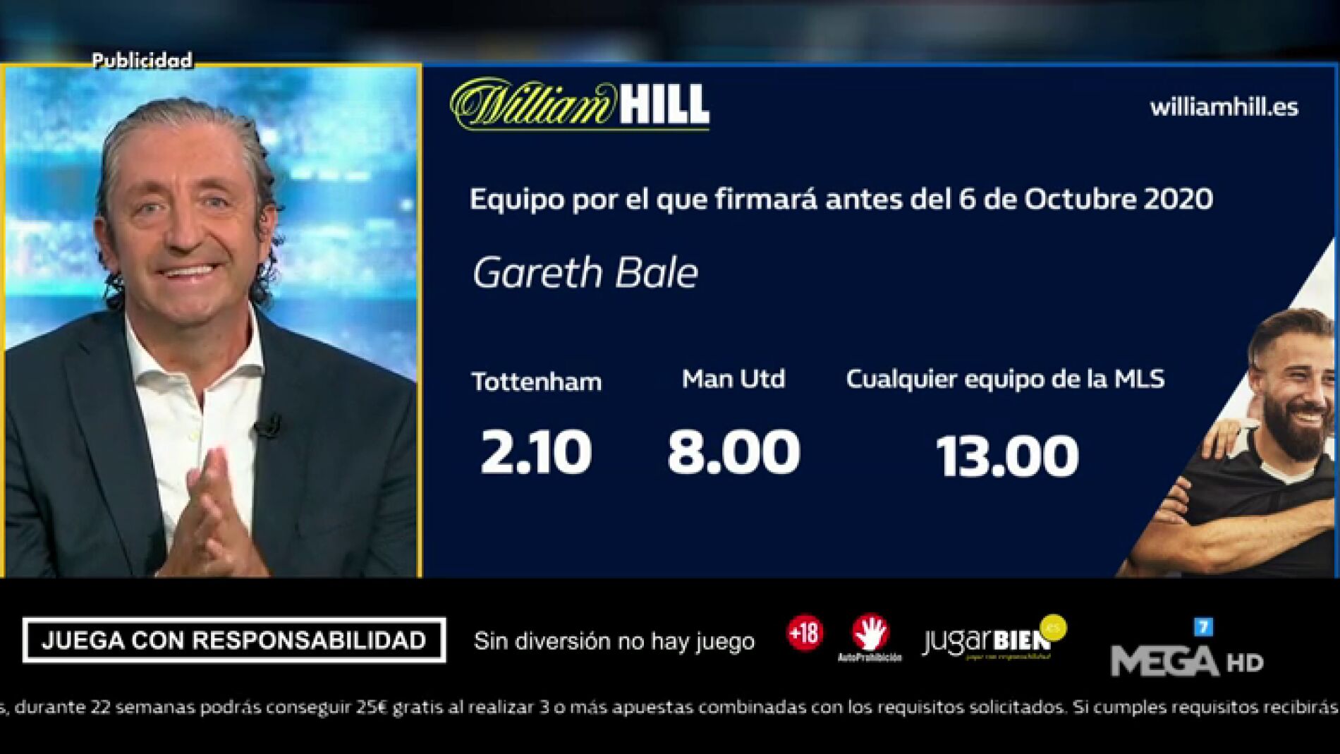 Josep te trae la mejor oferta de registro para que apuestes con William Hill