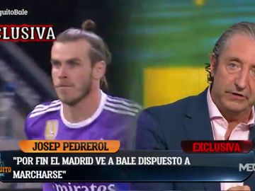 Josep Pedrerol: "BALE está DISPUESTO a MARCHARSE del Real MADRID". 