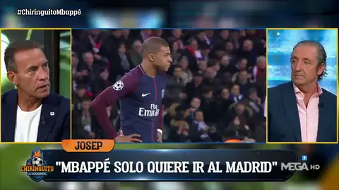 Josep Pedrerol: "Mbappé solo quiere ir al Real Madrid" Josep Pedrerol: "Mbappé solo quiere ir al Real Madrid"