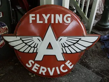 Cartel publicitario antiguo Cartel publicitario antiguo