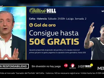 Josep te trae la mejor oferta de registro para que apuestes con William Hill Josep te trae la mejor oferta de registro para que apuestes con William Hill