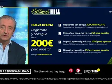 Josep te trae la mejor oferta de registro para que apuestes con William Hill Josep te trae la mejor oferta de registro para que apuestes con William Hill